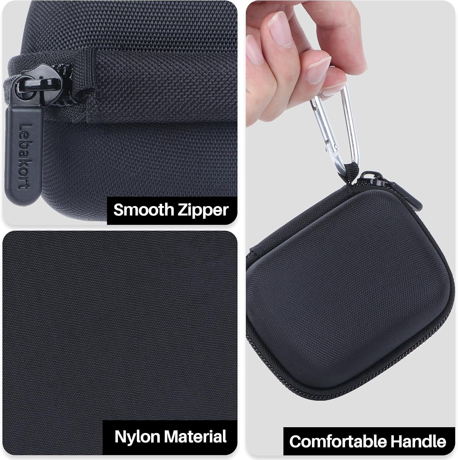 Storage Case Compatible with DJI Mic Mini (2 TX + 1 RX) Wireless Lavalier Microphone (Storage Case for Mic)