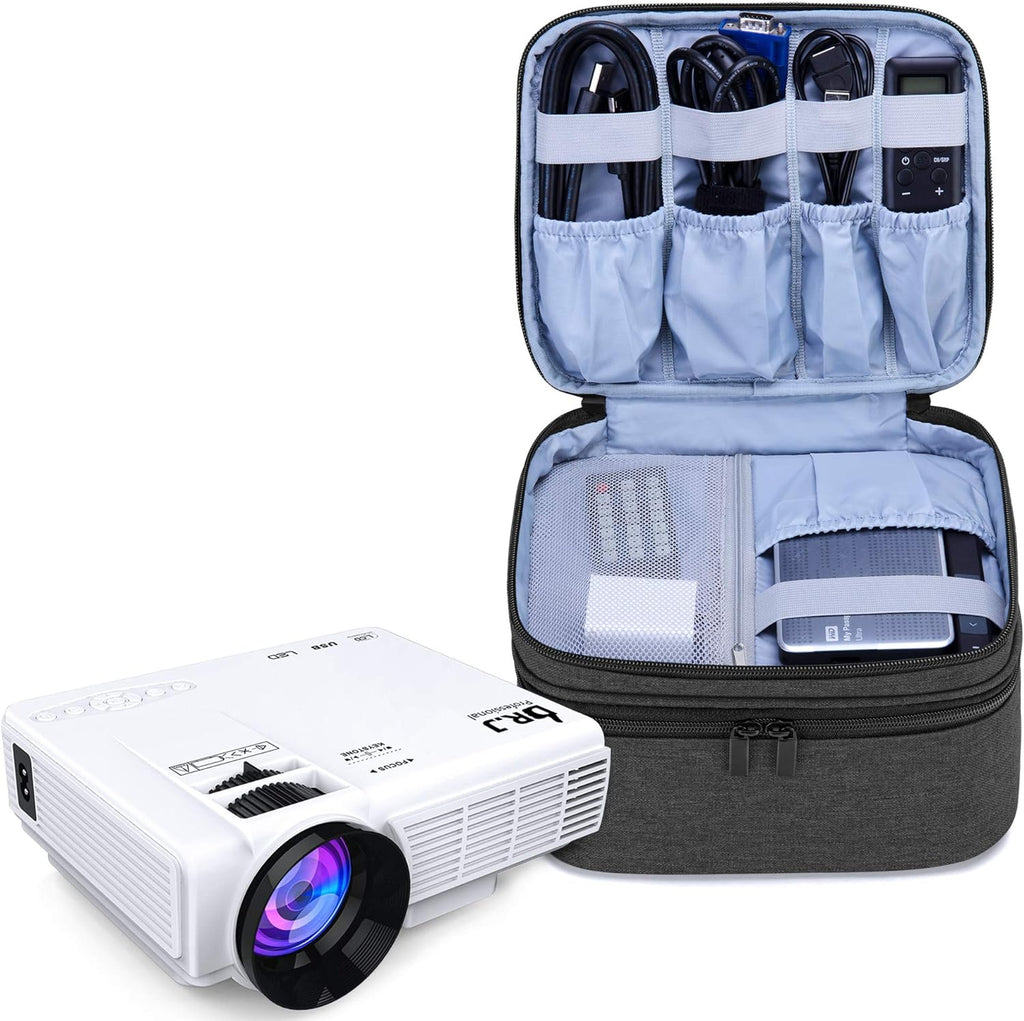 Carrying Bag Compatible with DR.J Mini Projector, Black