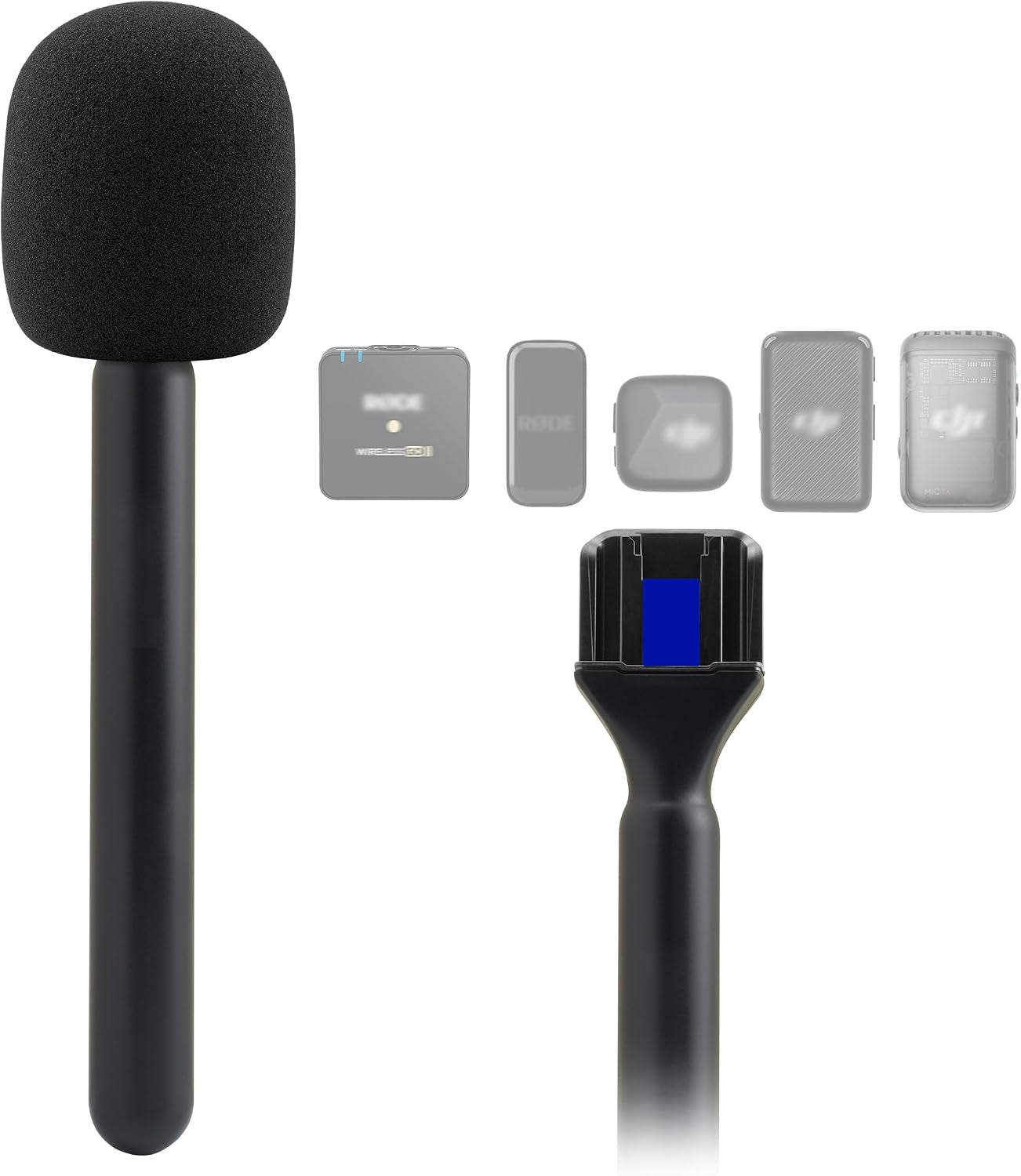 Mic Holder for Dji Mic 1 2 3 Stick, Mic Stand for Rode Mic Handle