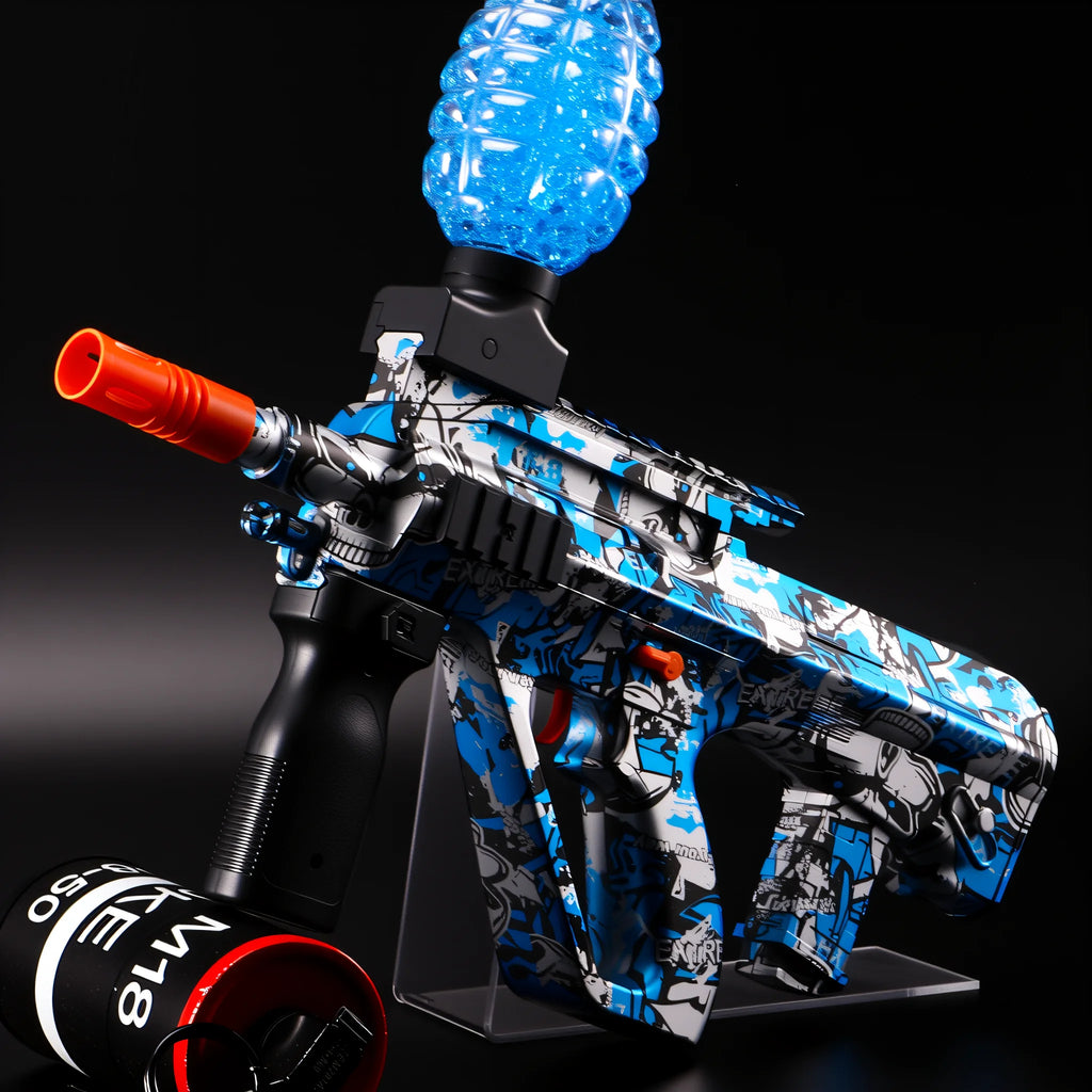 AUG Gel Ball Blaster Set - Rechargeable Outdoor Combat Toy for Teens 14+, Perfect Gift for Boys & Girls (Gel Beads Not Included）