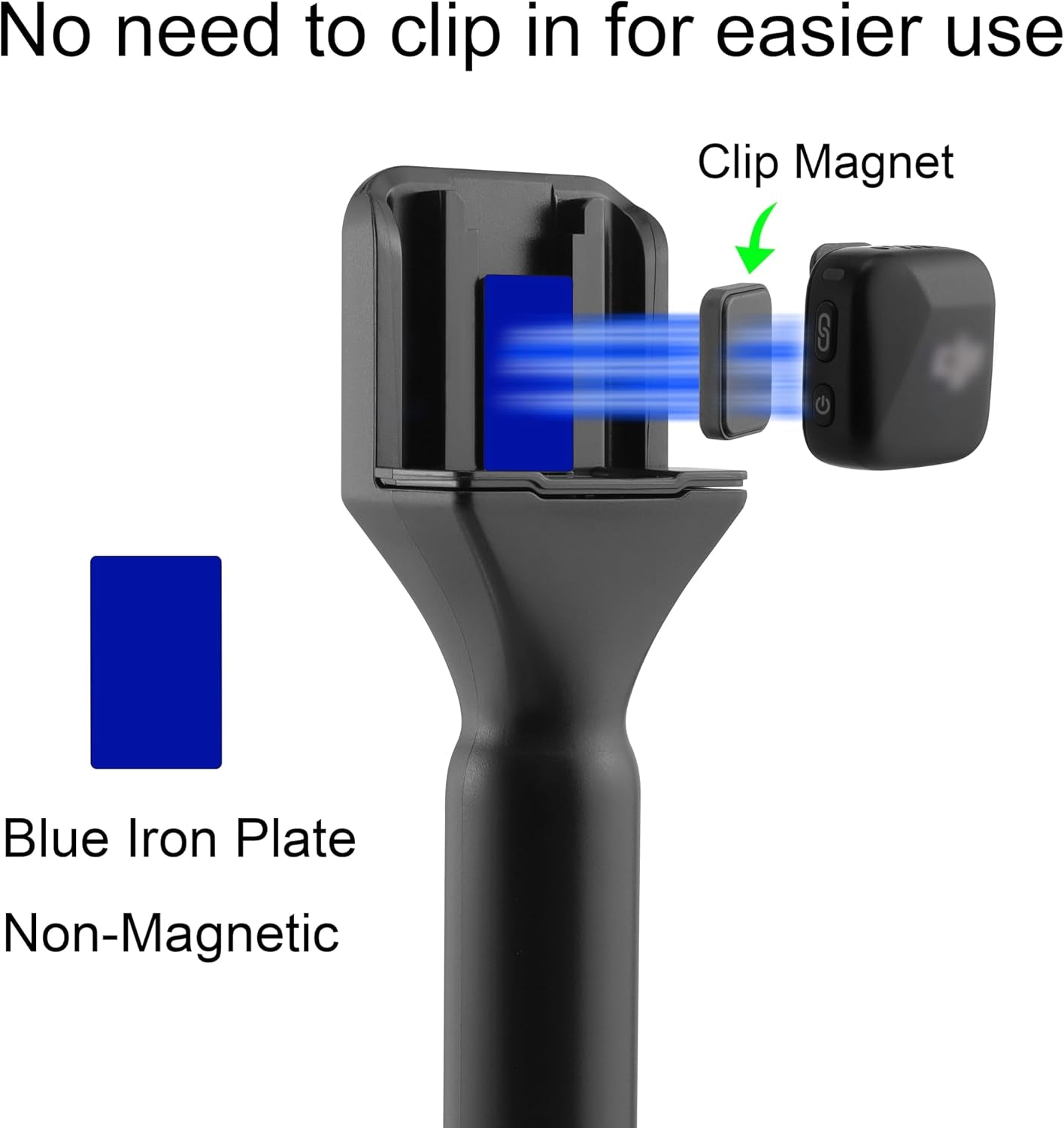 Mic Holder for Dji Mic 1 2 3 Stick, Mic Stand for Rode Mic Handle