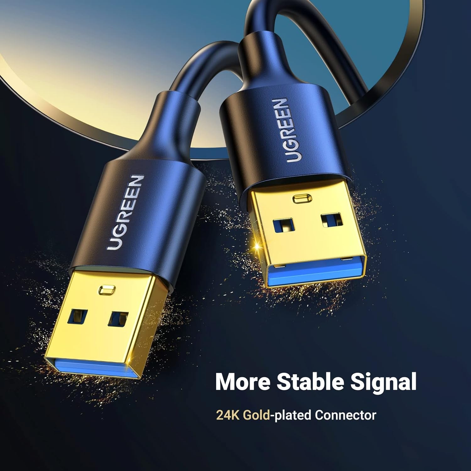 UGREEN USB to USB, 5 Gbps USB 3.0 Cable, Male to Male Cable 3.3 FT
