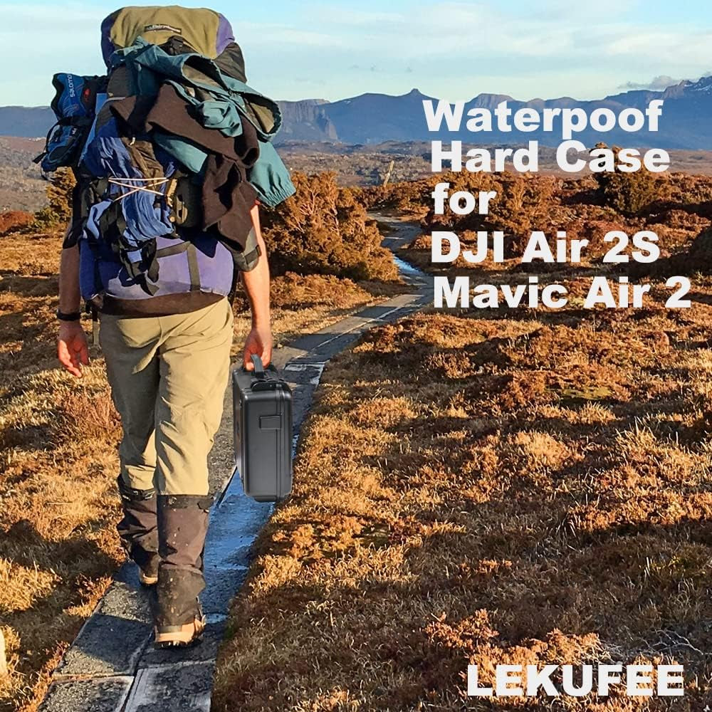 Carrying Case Compatible with New DJI Air 2S Drone or DJI Mavic Air 2 Drone Quadcopter and More Mavic Air 2 Accessories(Not Include Drones and Accessories)